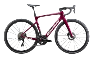 Bianchi Infinito Disc Endurance ... Shimano 105 Di2 ... Burgundy Red .. NOWY ROWER ... NOWOŚĆ