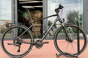       Bianchi Spillo Tourer... Rower Miejski, Trekking... Shimano Cues 2x10 .. ROWER NOWY .. Grafitowy
